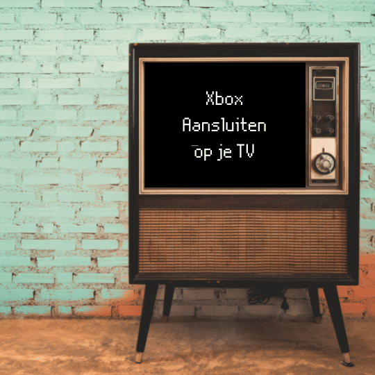 Een oude Xbox aansluiten op een moderne TV