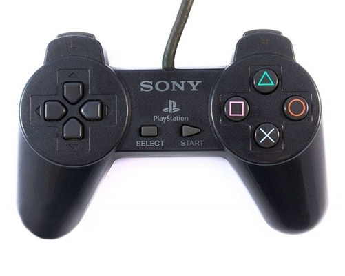 Sony Analog Playstation 1 Controller - Charcoal Black