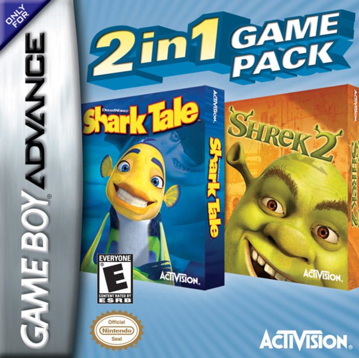 2 in 1 Game Pack: DreamWorks' Shark Tale + Shrek 2 | levelseven