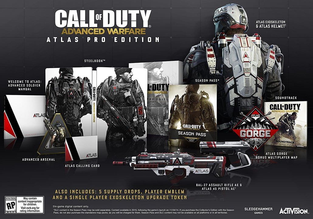 Call of Duty: Advanced Warfare - Atlas Pro Edition | Xbox One Games | RetroXboxKopen.nl