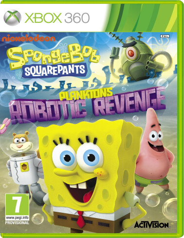 Spongebob Squarepants: Plankton's Robotic Revenge - Xbox 360 Games