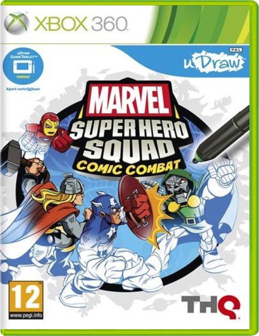 Udraw: Marvel Super Head Squad Comic Combat - Xbox 360 Games