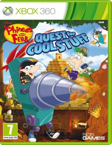 Phineas and Ferb: Quest for Cool Stuff - Xbox 360 Games