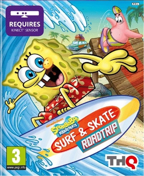 Spongebob's Surf & Skate Roadtrip - Xbox 360 Games