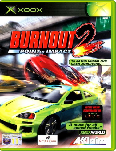 Burnout 2: Point of Impact - Xbox Original Games
