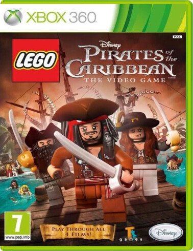 Lego Pirates of the Caribbean: The Video Game - Xbox 360 Games