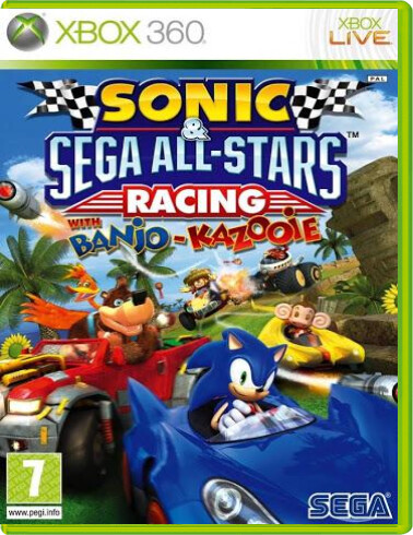 Sonic & Sega All-Stars Racing - Xbox 360 Games
