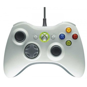Originele Microsoft Xbox 360 Wired Controller - Wit Kopen | Xbox 360 Hardware