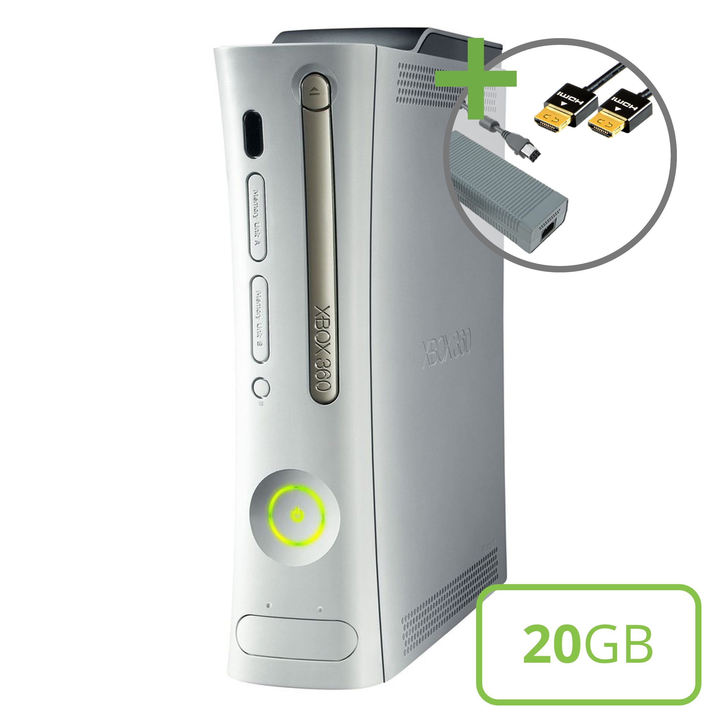 Microsoft Xbox 360 Premium Console (HDMI) - 20GB - Xbox 360 Hardware