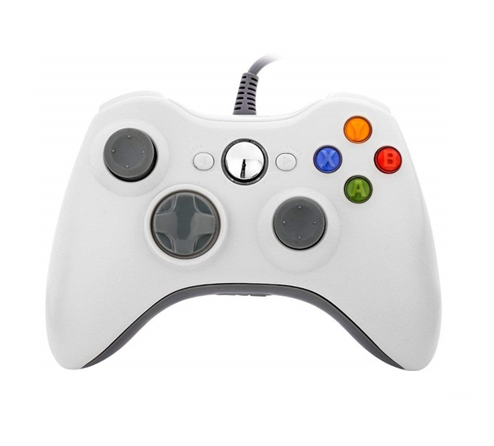 Nieuwe Wired Controller voor Xbox 360 - Wit - Xbox 360 Hardware