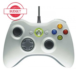 Originele Microsoft Xbox 360 Wired Controller - Wit - Budget Kaufen | Xbox 360 Hardware