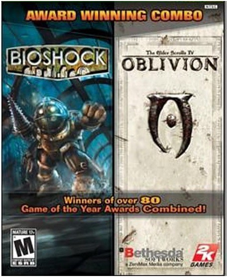 Bioshock/The Elder Scrolls IV Oblivion - Xbox 360 Games