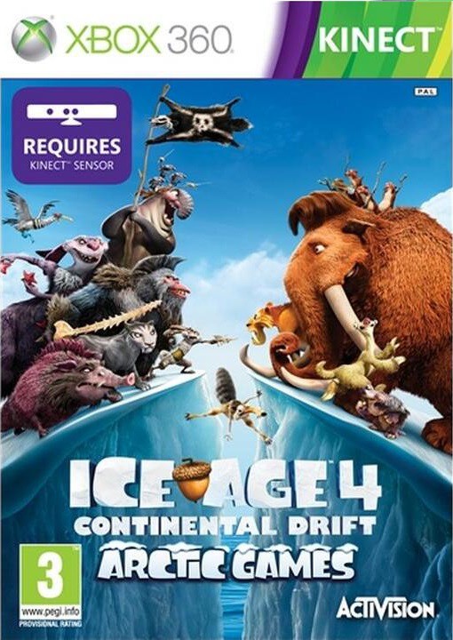Ice Age 4 - Continental Drift Arctic Games - Xbox 360 Games
