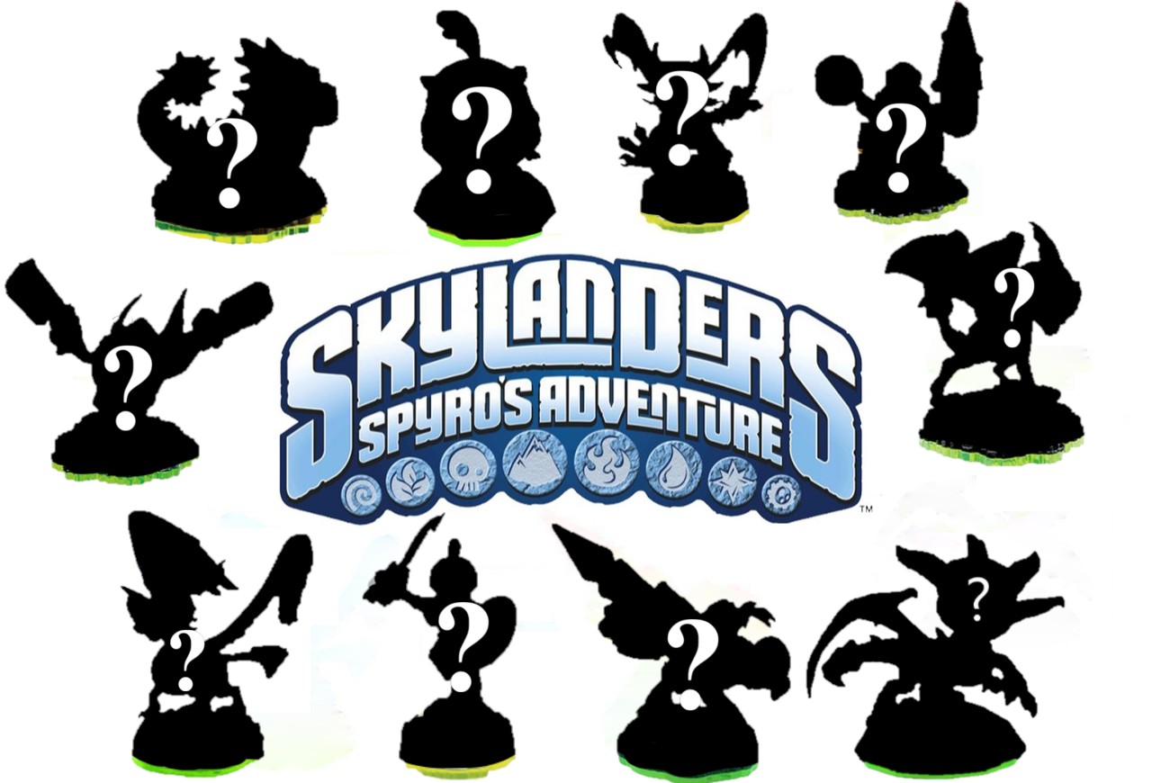 10x Skylanders Spyro's Adventure Random Figuurtje - Xbox 360 Hardware