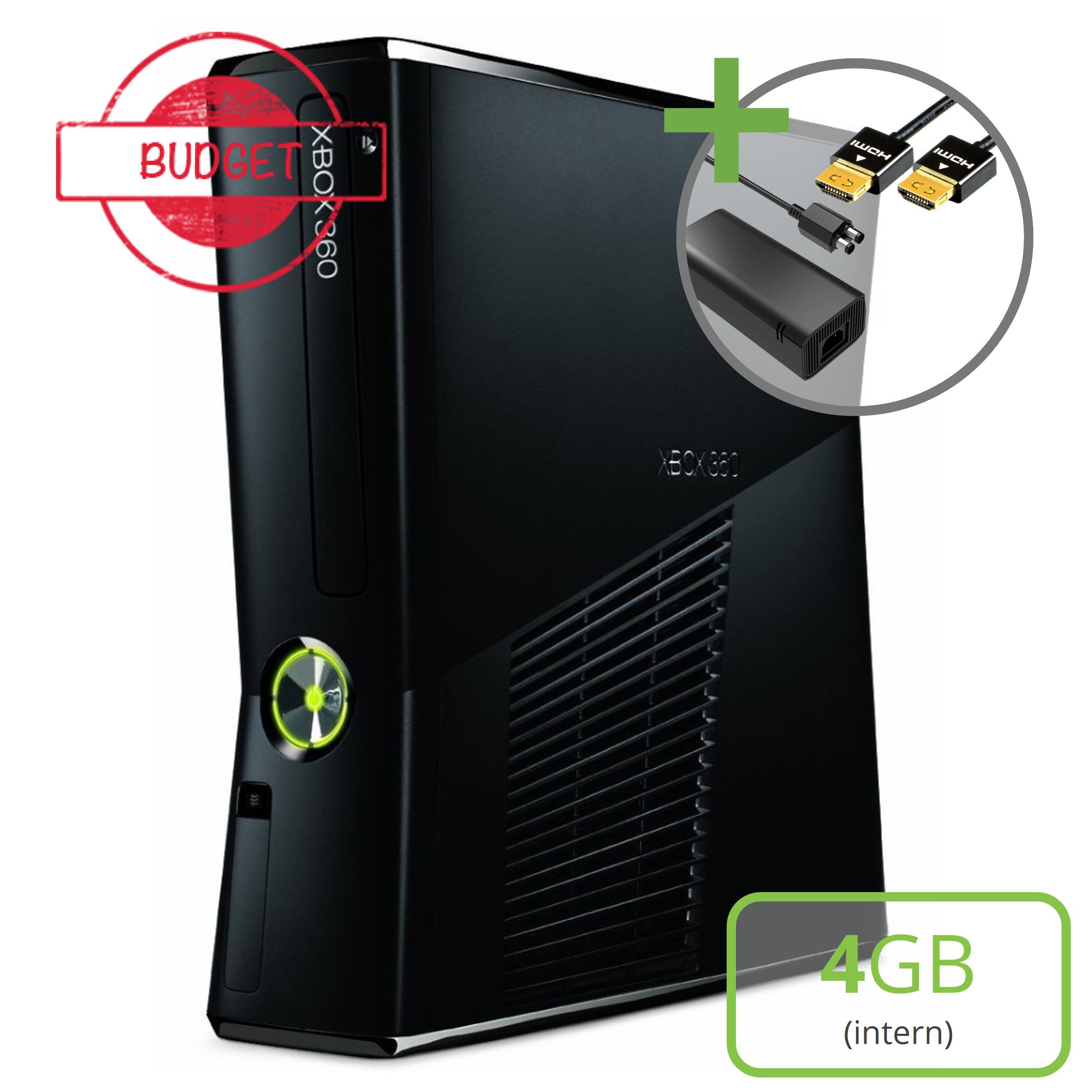 Microsoft Xbox 360 Slim Console (4GB) - Budget Kopen | Xbox 360 Hardware