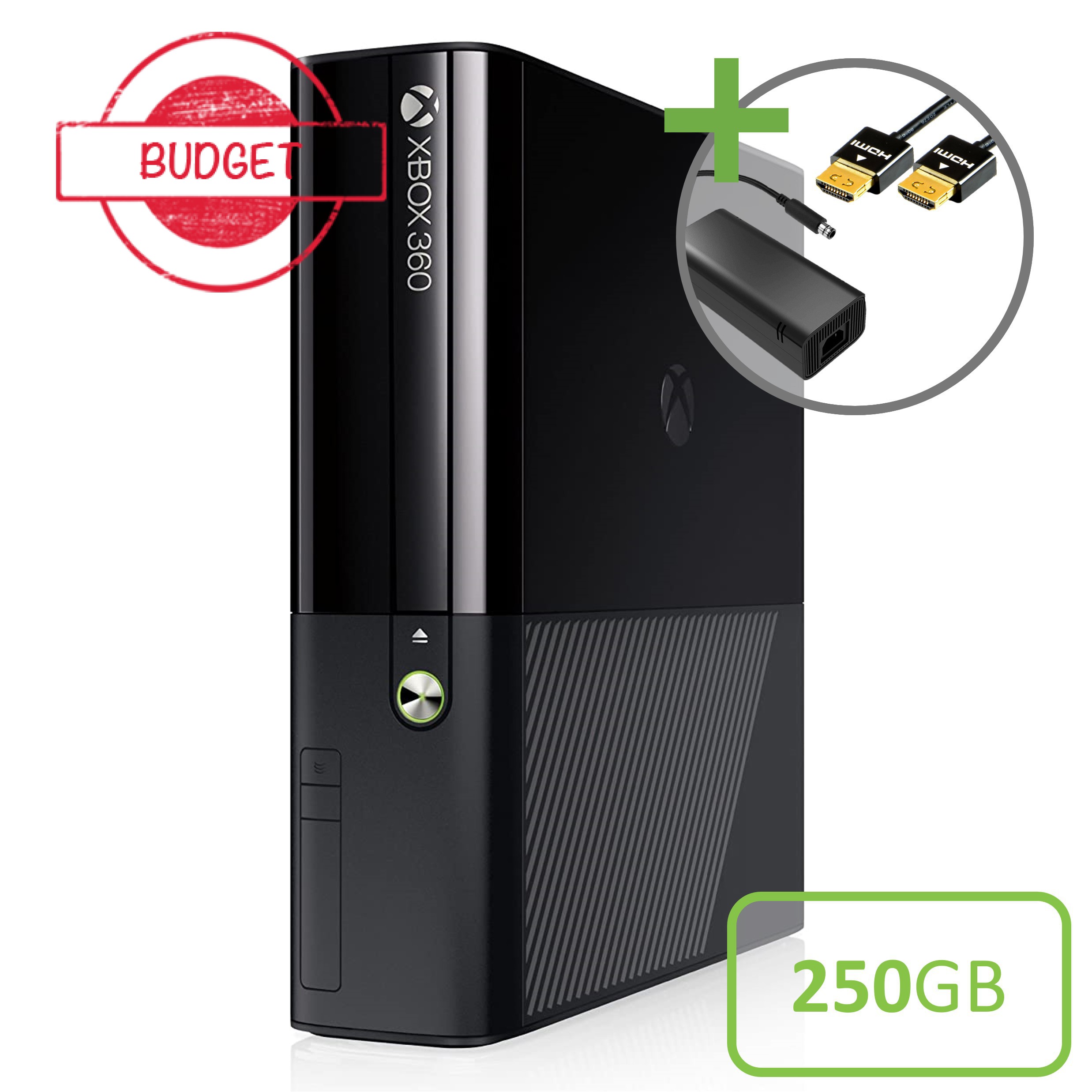 Microsoft Xbox 360 New Slim Console (250GB) - Budget - Xbox 360 Hardware