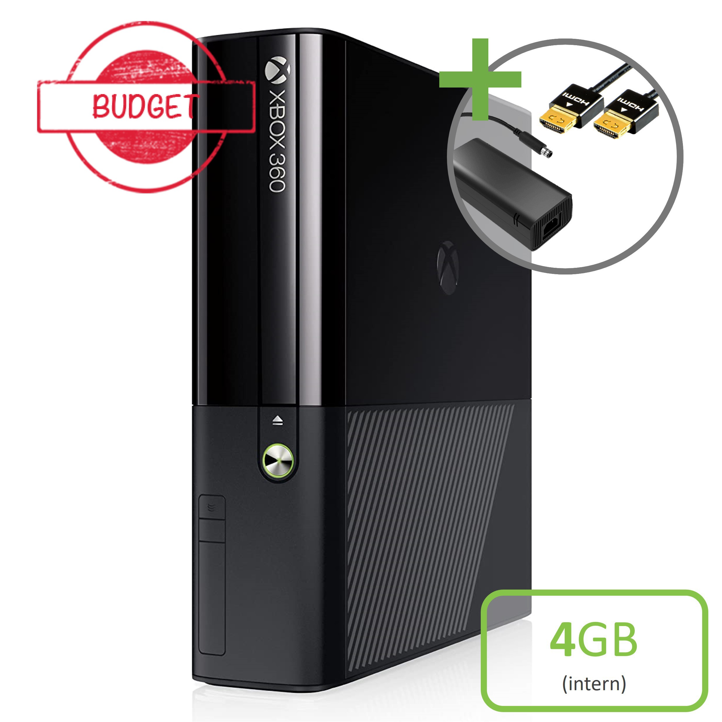 Microsoft Xbox 360 New Slim Console (4GB) - Budget Kopen | Xbox 360 Hardware