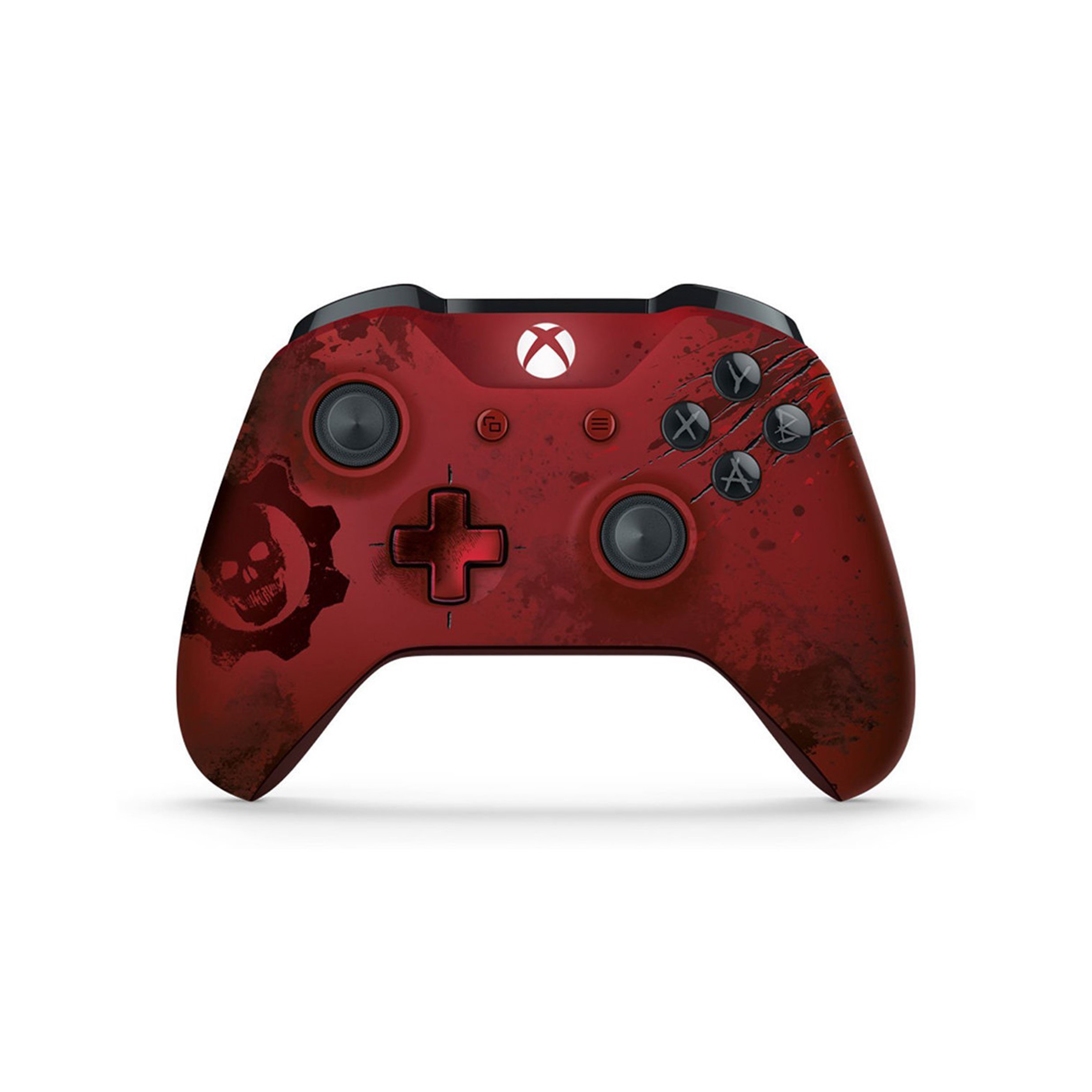 Microsoft Xbox One S Controller - Gears of War 4 Crimson Omen Limited Edition - Xbox One Hardware
