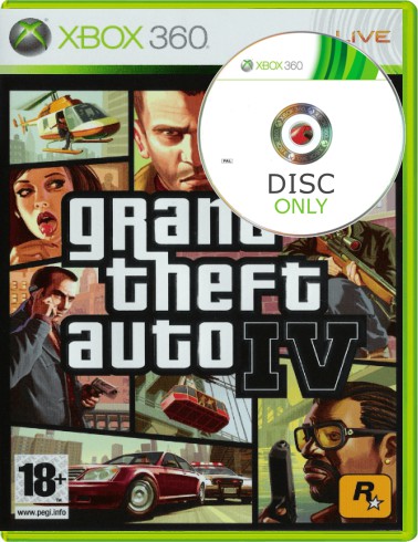 Grand Theft Auto IV - Disc Only Kopen | Xbox 360 Games
