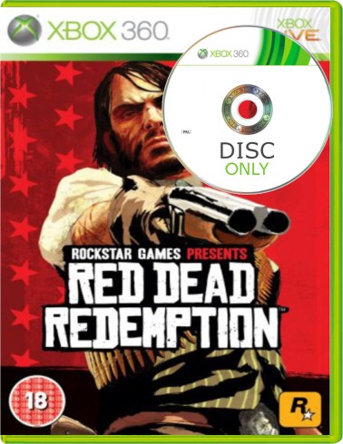 Red Dead Redemption - Disc Only - Xbox 360 Games