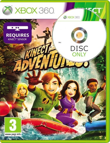 Kinect Adventures - Disc Only - Xbox 360 Games
