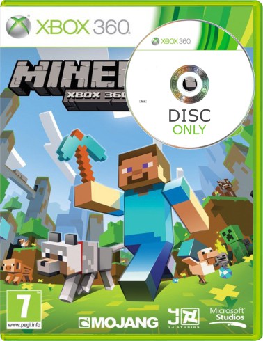Minecraft - Disc Only - Xbox 360 Games