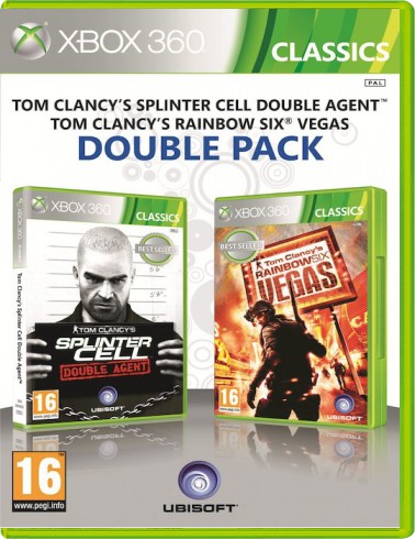 Tom Clancy's Cell Double Agent & Tom Clancy's Rainbow Six Vegas (Double Pack) (Classics) - Xbox 360 Games