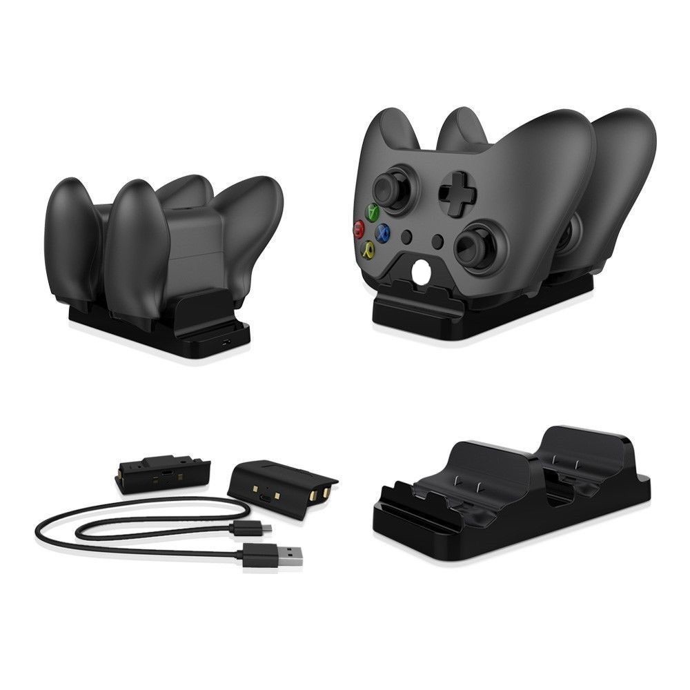 Dual Charger Oplaadstation voor Xbox One Controllers - Xbox One Hardware