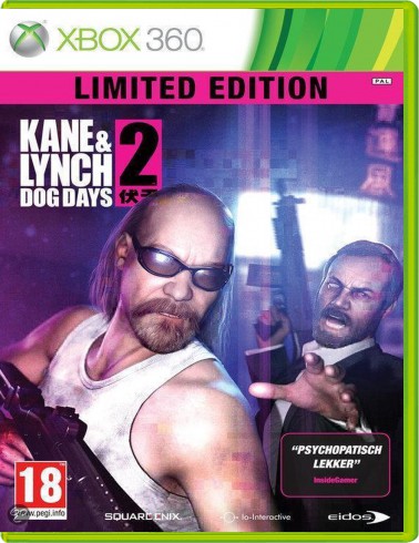 Kane & Lynch 2: Dog Days - Limited Edition - Xbox 360 Games
