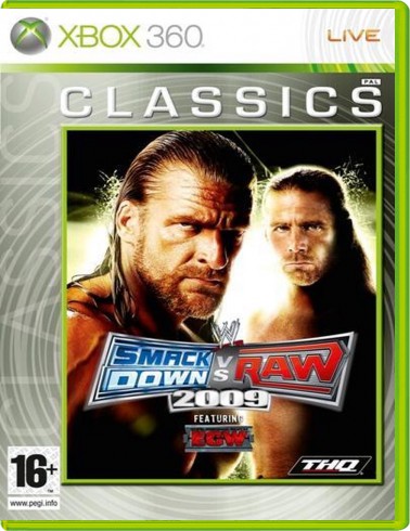 SmackDown vs. Raw 2009 (Classics) - Xbox 360 Games