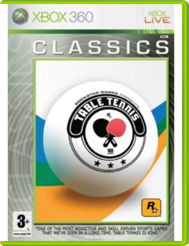 Rockstar Games presents Table Tennis (Classics)  - Xbox 360 Games