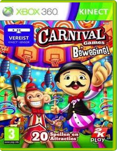 Carnival Games: In Beweging - Xbox 360 Games