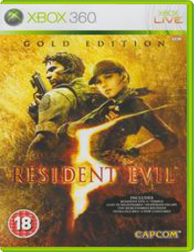 Resident Evil 5 - Gold Edition - Xbox 360 Games