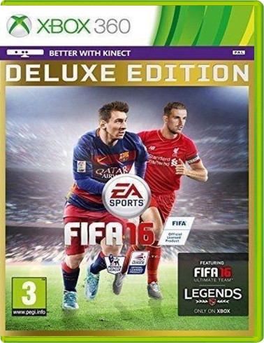FIFA 16 - Deluxe Edition - Xbox 360 Games