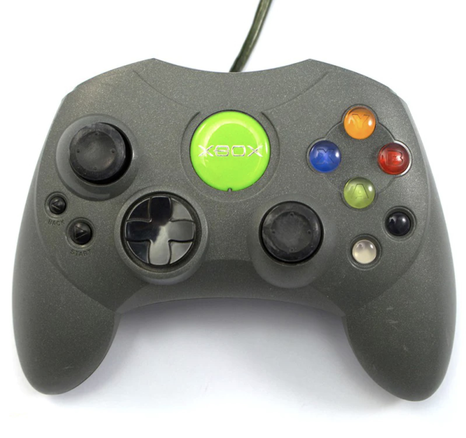 Originele Xbox Classic S Controller - Smoke Grey - Xbox Original Hardware