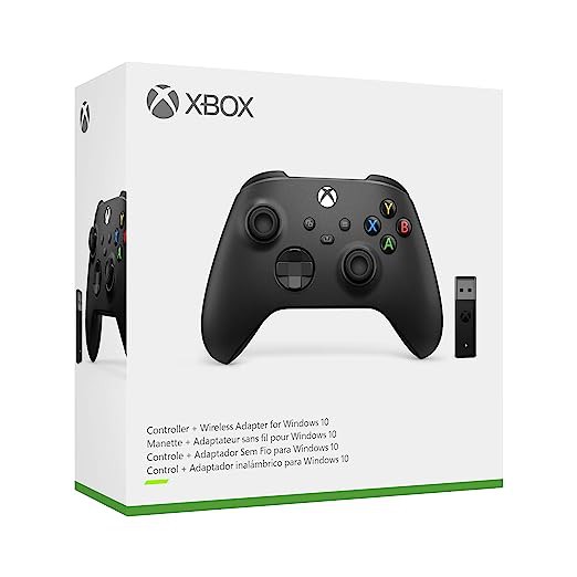 Microsoft Xbox Series S/X Controller - Zwart + Wireless Adapter [Complete] Kopen | Xbox Series X Hardware