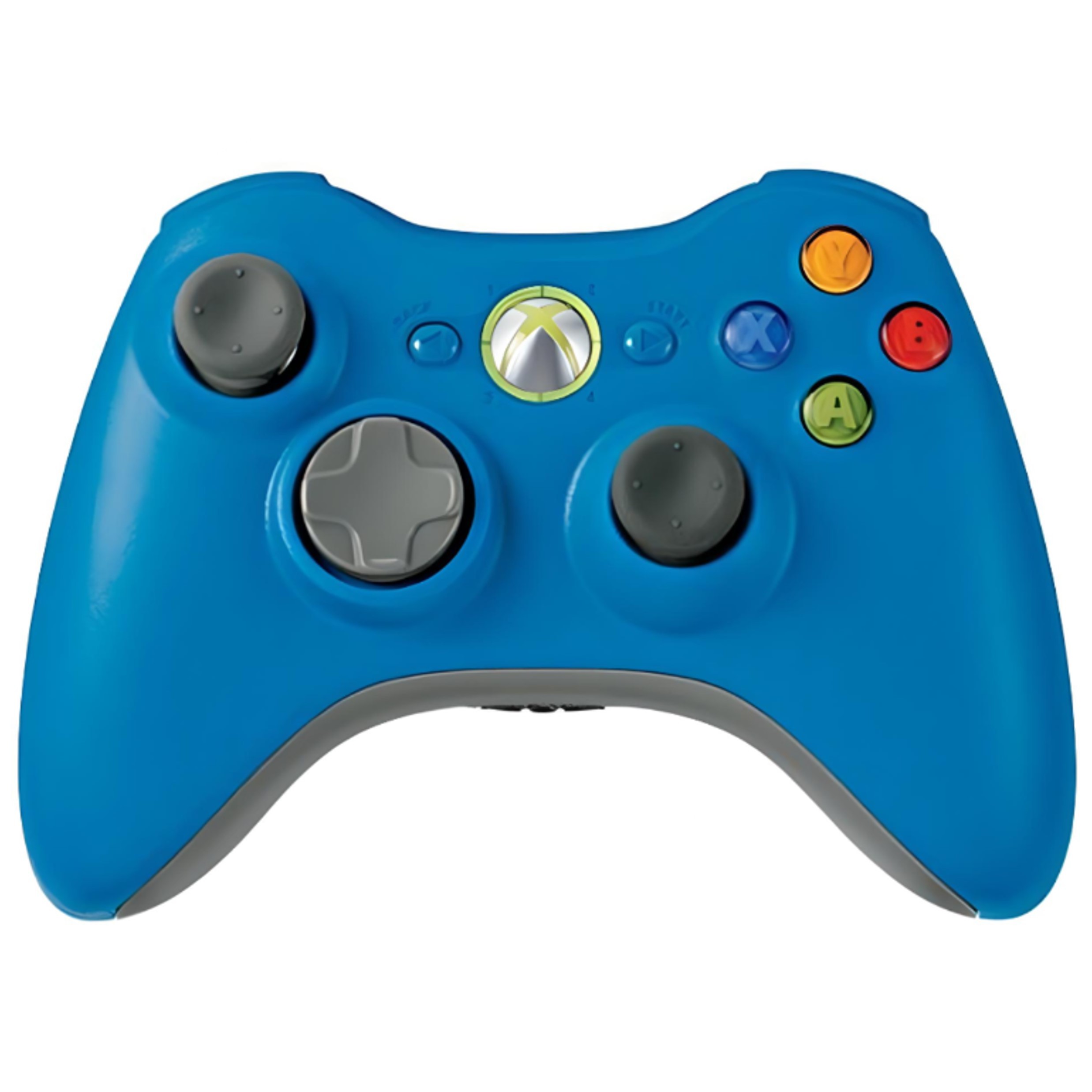 Microsoft Xbox 360 Controller - American Blue - Xbox 360 Hardware
