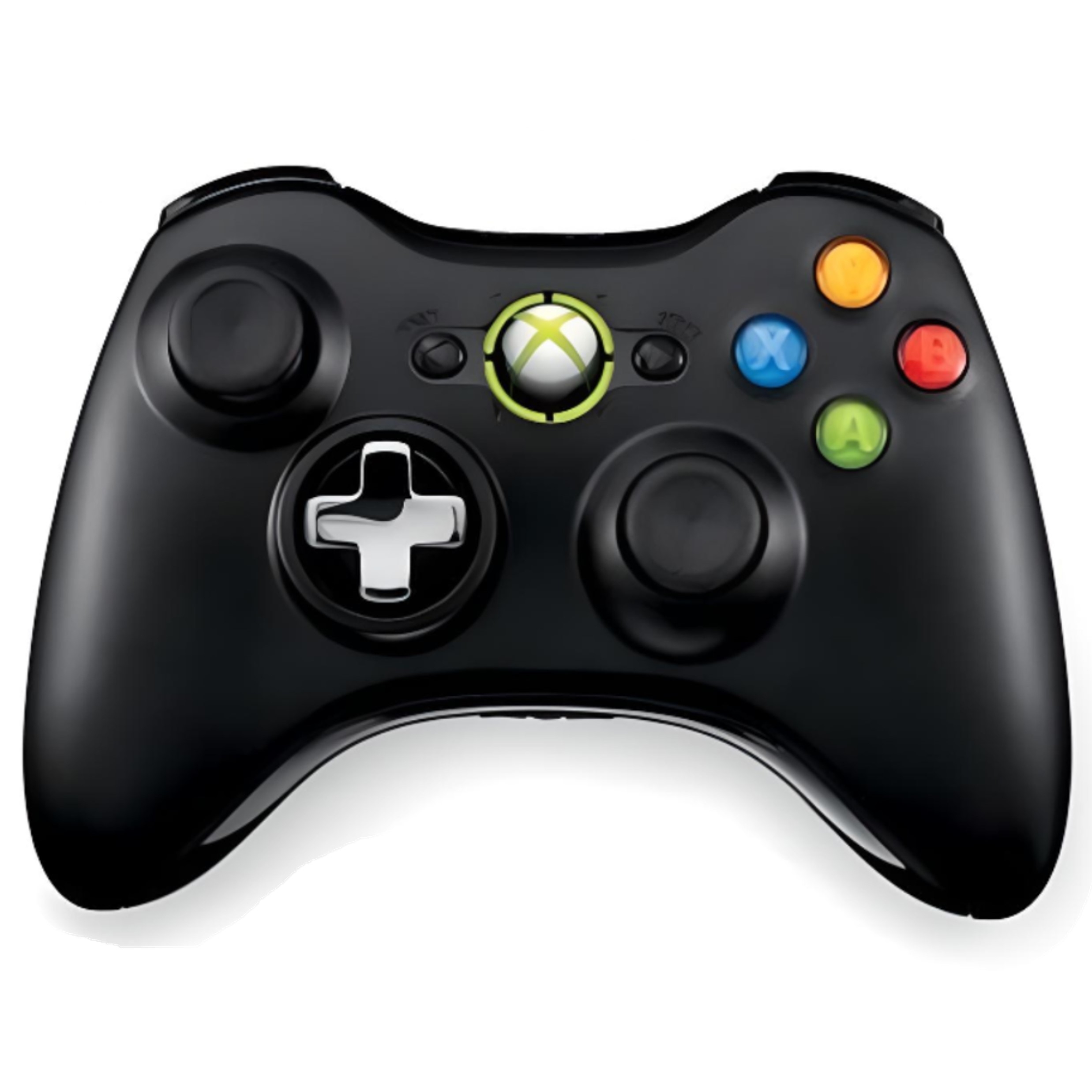 Microsoft Xbox 360 Controller - Zwart (Transforming D-pad) - Xbox 360 Hardware