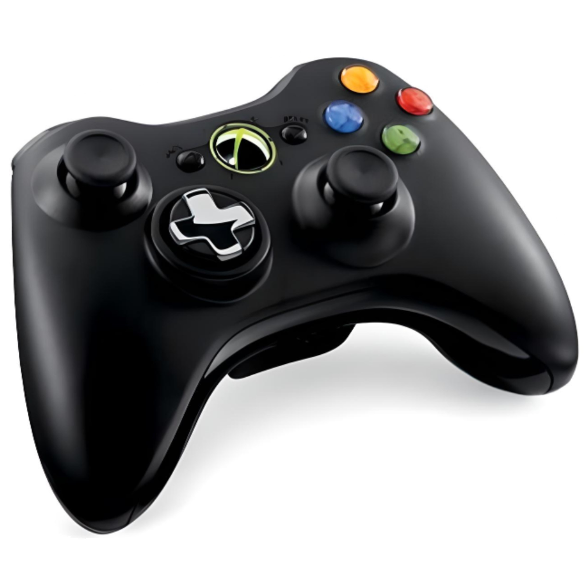 Microsoft Xbox 360 Controller - Zwart (Transforming D-pad) - Xbox 360 Hardware - 2