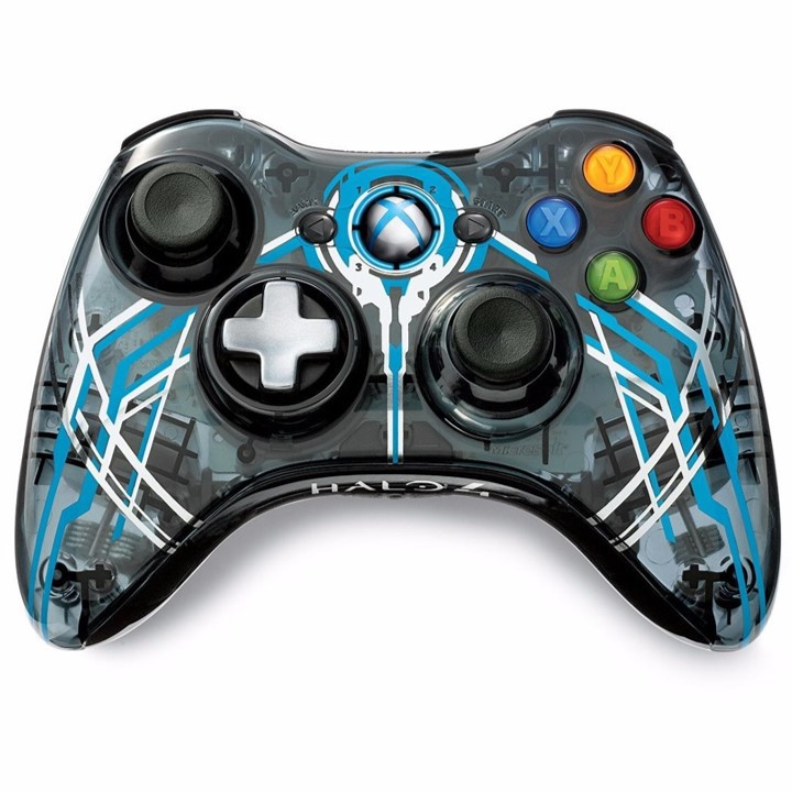 Microsoft Xbox 360 Controller - Halo 4 UNSC Edition - Xbox 360 Hardware