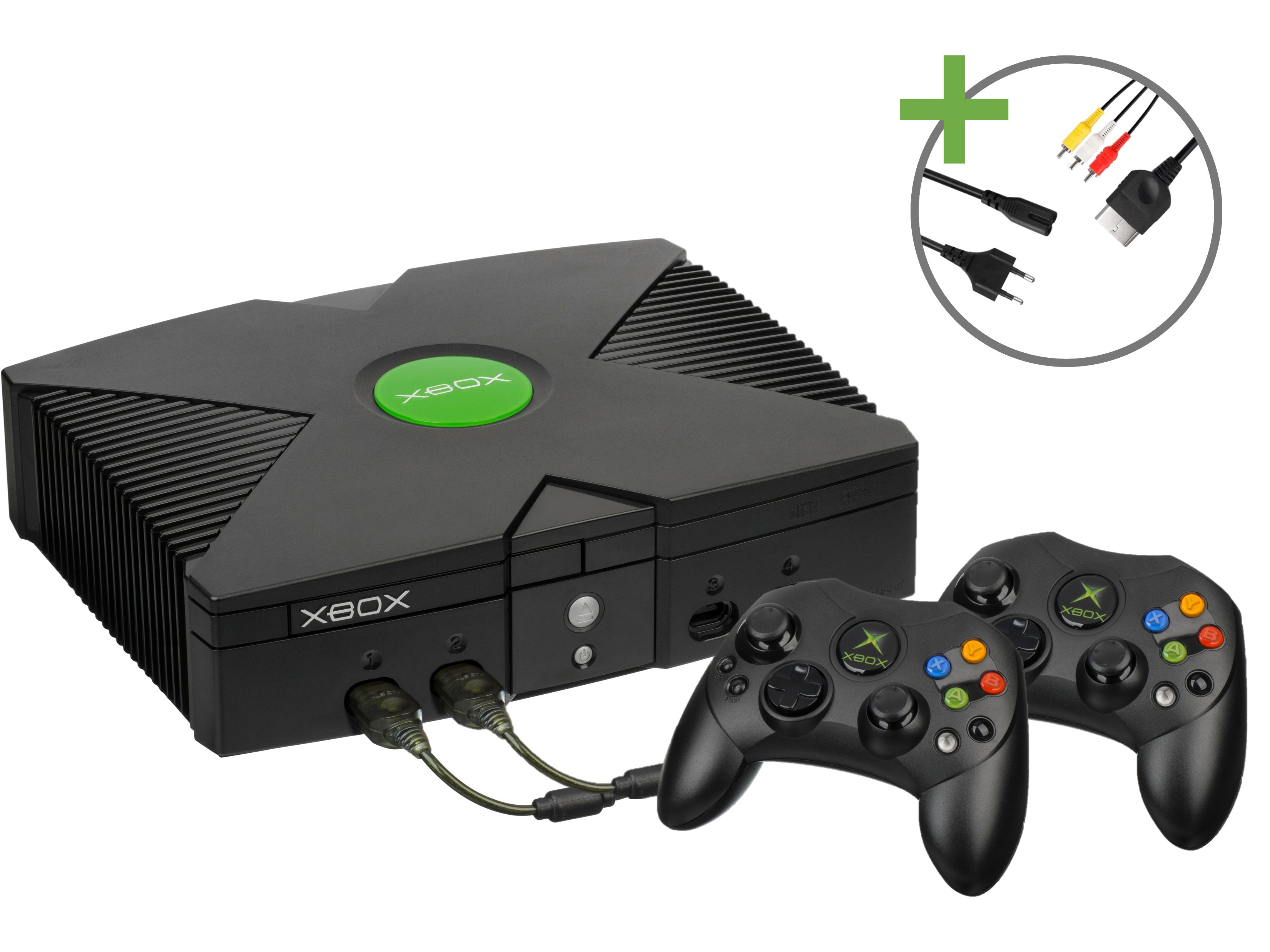 Microsoft Xbox Classic Starter Pack - Two Player Edition - Xbox Original Hardware