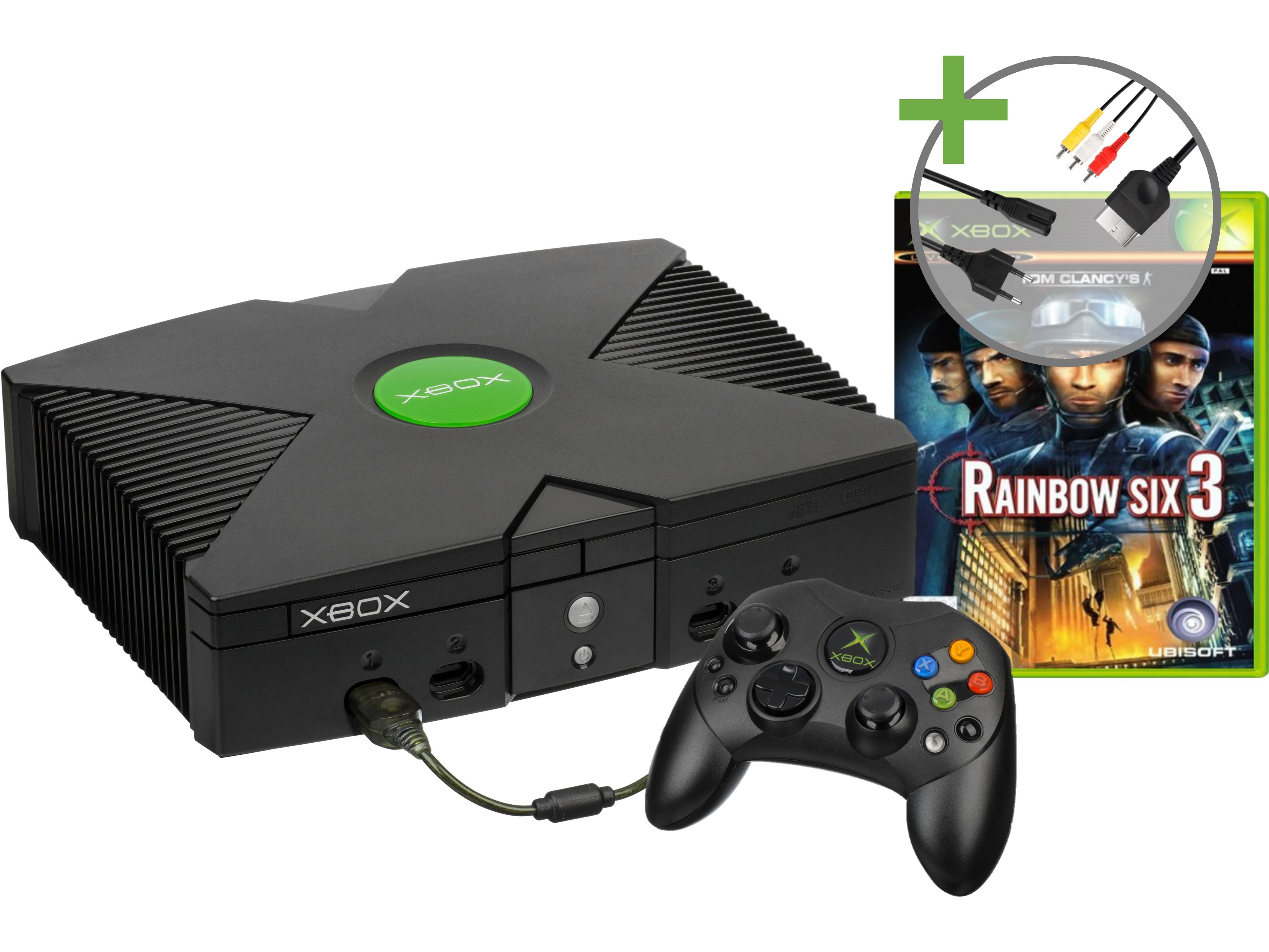 Microsoft Xbox Classic Starter Pack - Rainbow Six 3 Edition Kopen | Xbox Original Hardware