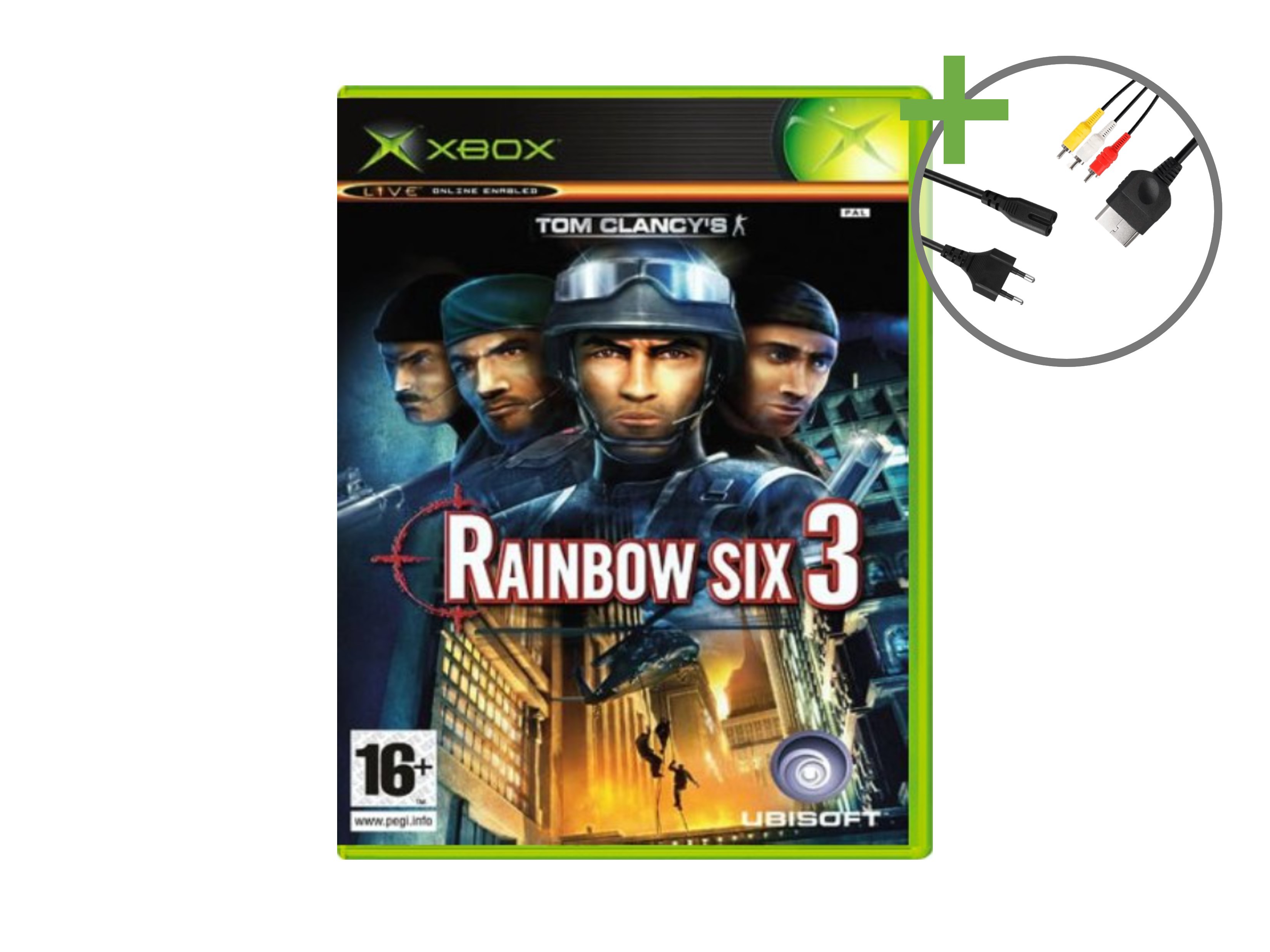 Microsoft Xbox Classic Starter Pack - Rainbow Six 3 Edition - Xbox Original Hardware - 4
