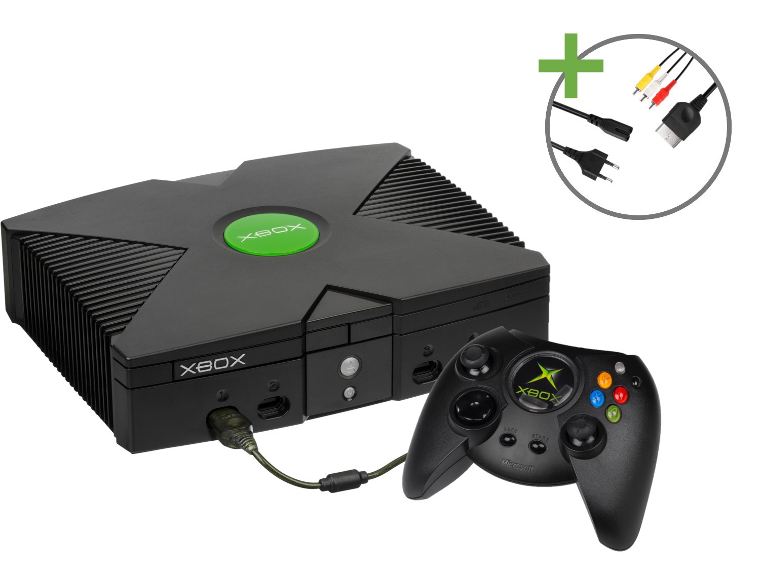 Microsoft Xbox Classic Starter Pack - Standard Duke Edition Kopen | Xbox Original Hardware