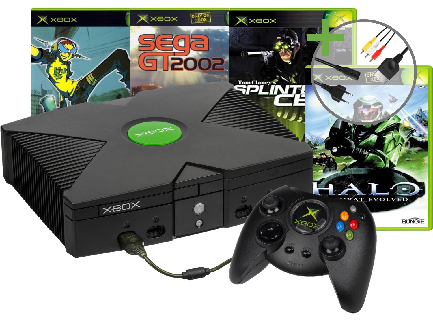 Microsoft Xbox Classic Starter Pack - 4 Games Bundle Edition Kopen | Xbox Original Hardware