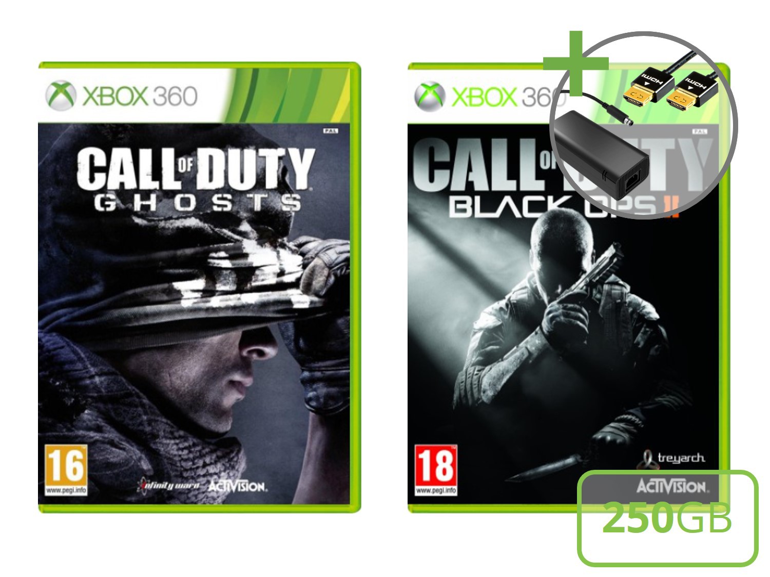 Microsoft Xbox 360 New Slim Starter Pack - 250GB Call of Duty Edition - Xbox 360 Hardware - 5