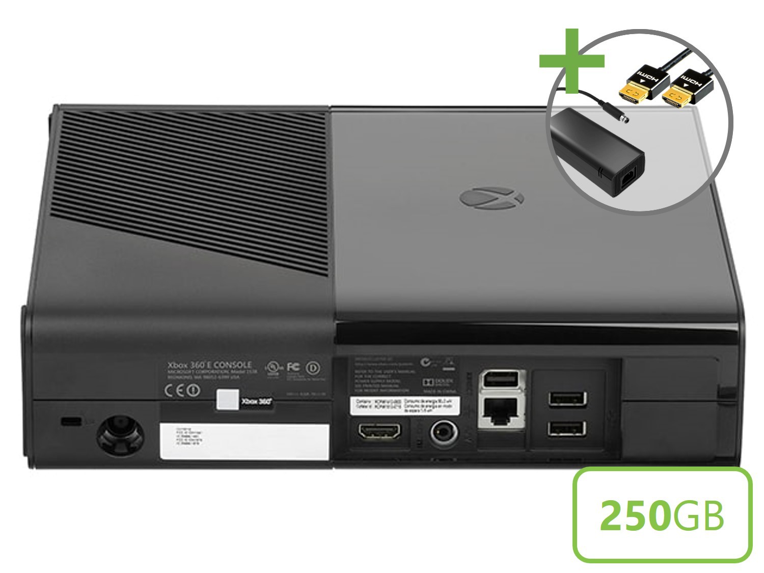 Microsoft Xbox 360 New Slim Starter Pack - Kinect Holiday Edition - Xbox 360 Hardware - 3