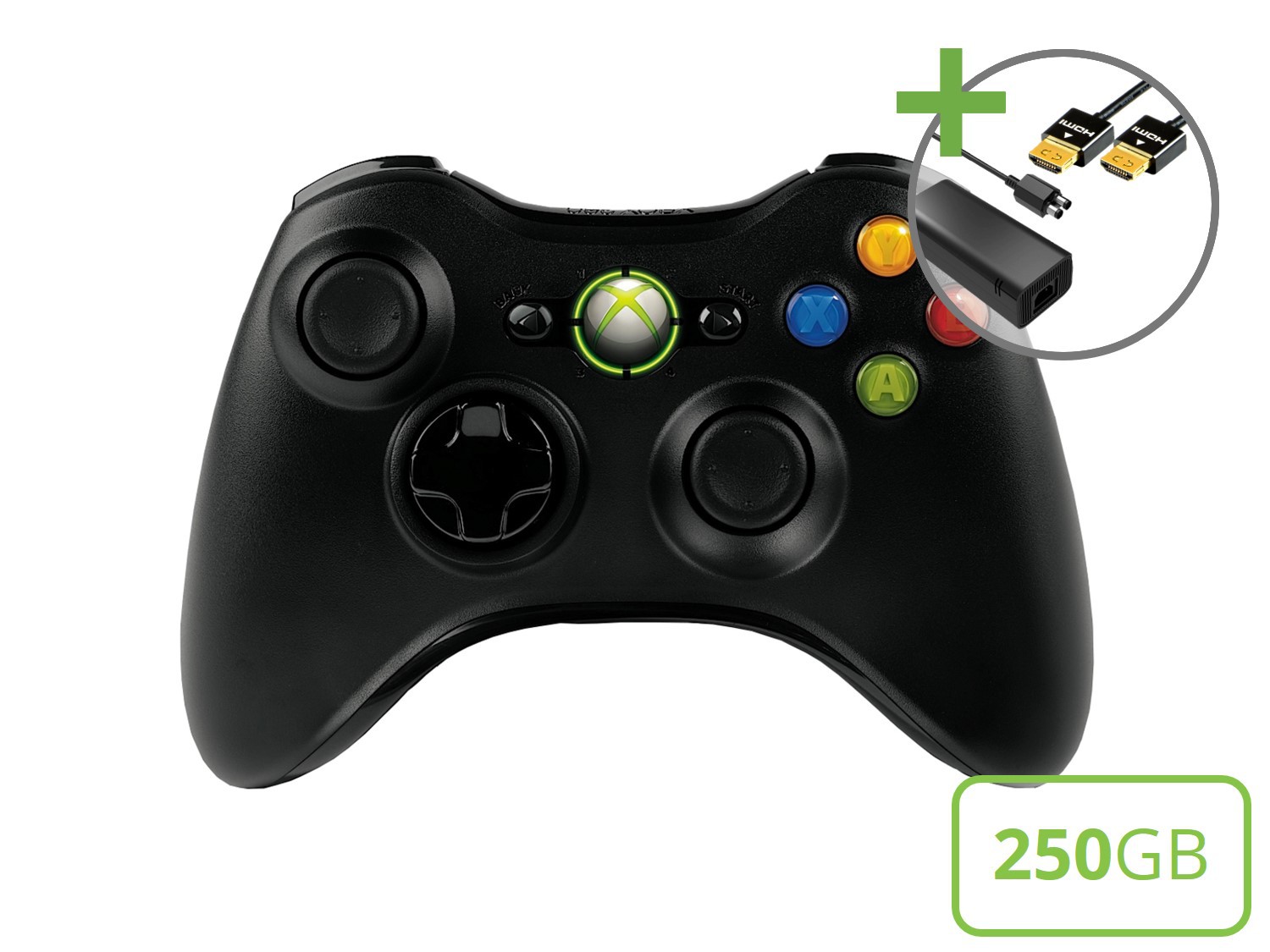 Microsoft Xbox 360 New Slim Starter Pack - Kinect Holiday Edition - Xbox 360 Hardware - 4