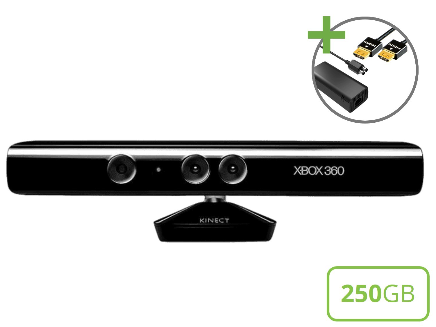 Microsoft Xbox 360 New Slim Starter Pack - Kinect Holiday Edition - Xbox 360 Hardware - 5