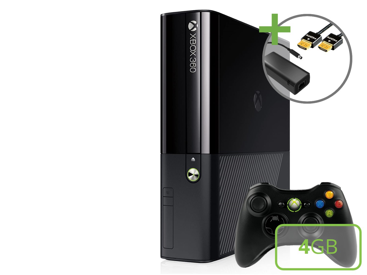 Microsoft Xbox 360 New Slim Starter Pack - Standard 4GB Edition Kopen | Xbox 360 Hardware